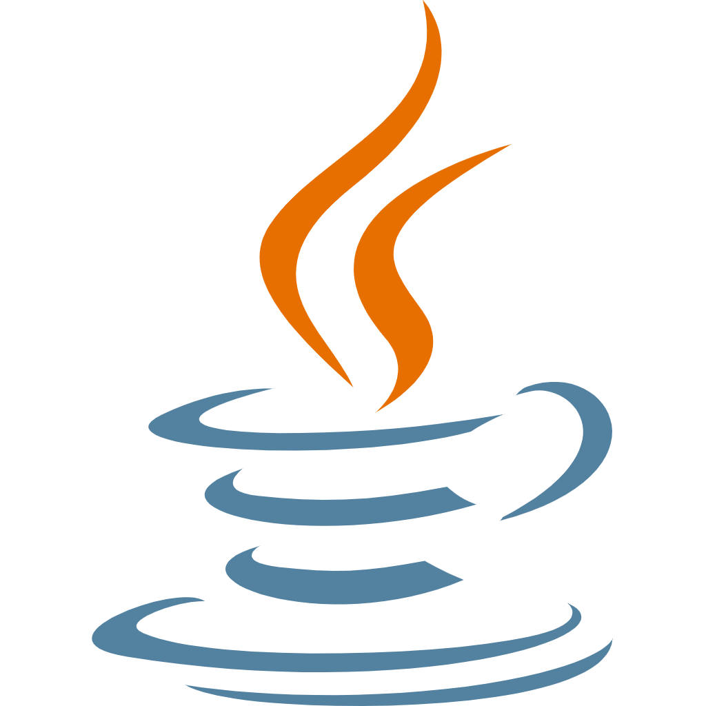 Java programming language and technology logo
